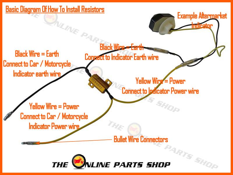LED blinkers flashing to fast. Odd